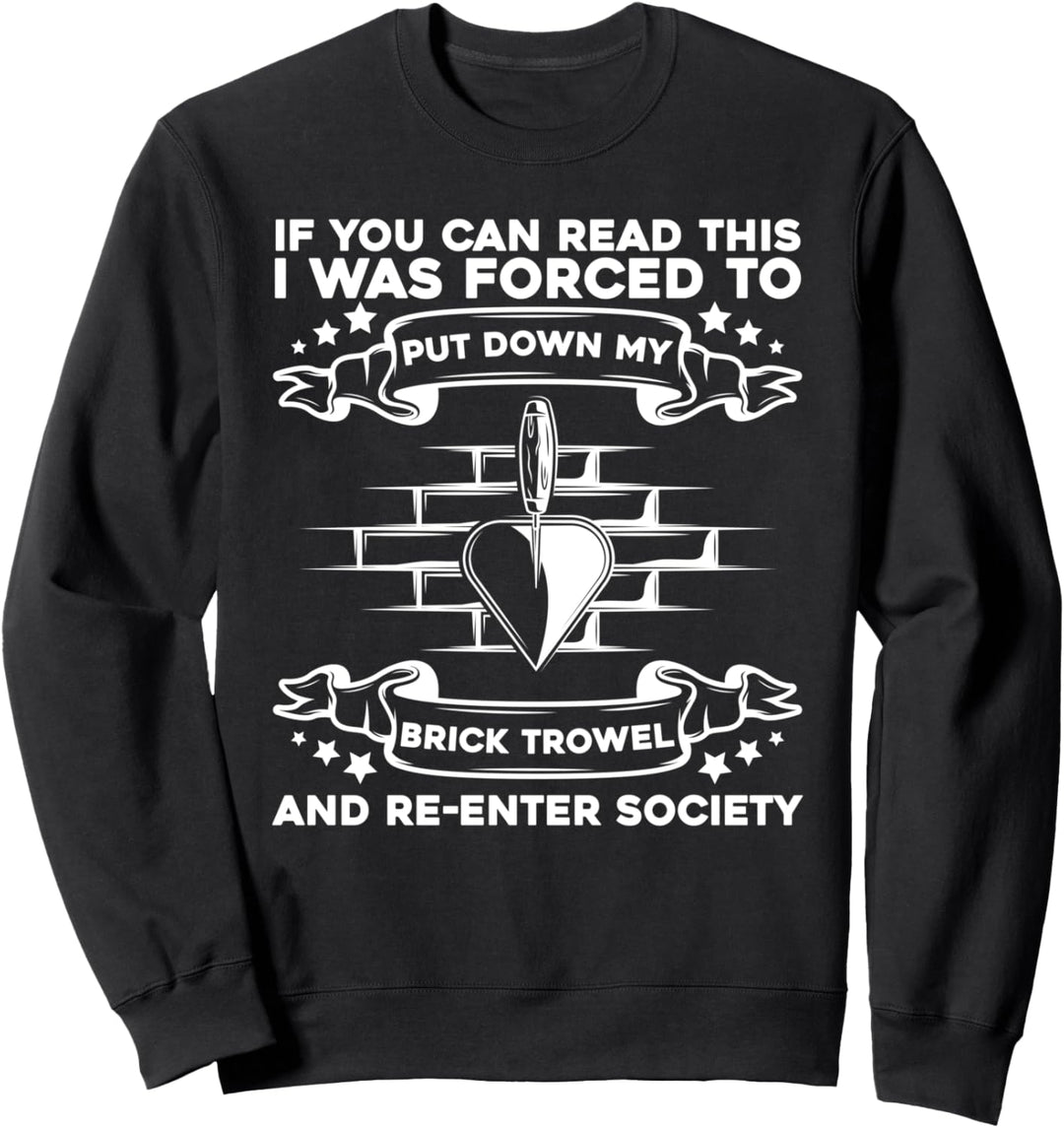 Maurer Bauarbeiter Handwerker Baustelle - Maurer Sweatshirt