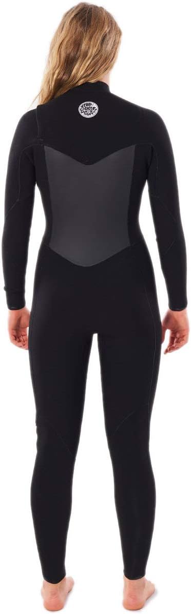 Rip Curl Womens FLASHBOMB 5/3 Chest Zip Full Suit 2023 Black 2 US, 2 US