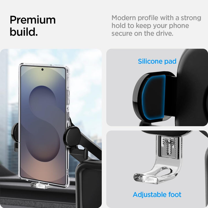 Spigen Tesla Model Y(~Juniper 2026)/3(~Highland 2026)/S/X Universal Handyhalterung【Montage ohne Kleb