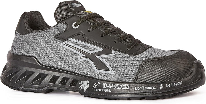 U-POWER RED LEVE ADAM, Sicherheitsschuhe, leichte, durchtrittsichere Unisex-Turnschuhe, Bastsohle, I