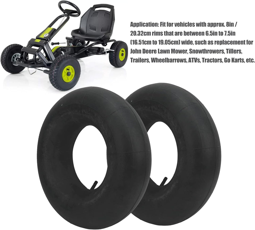 Leapiture 2PCS 16X6.50-8.0 Reifenschlauch mit TR13 Geradem Ventilschaft Gummi Auto Zubehör Modifikat