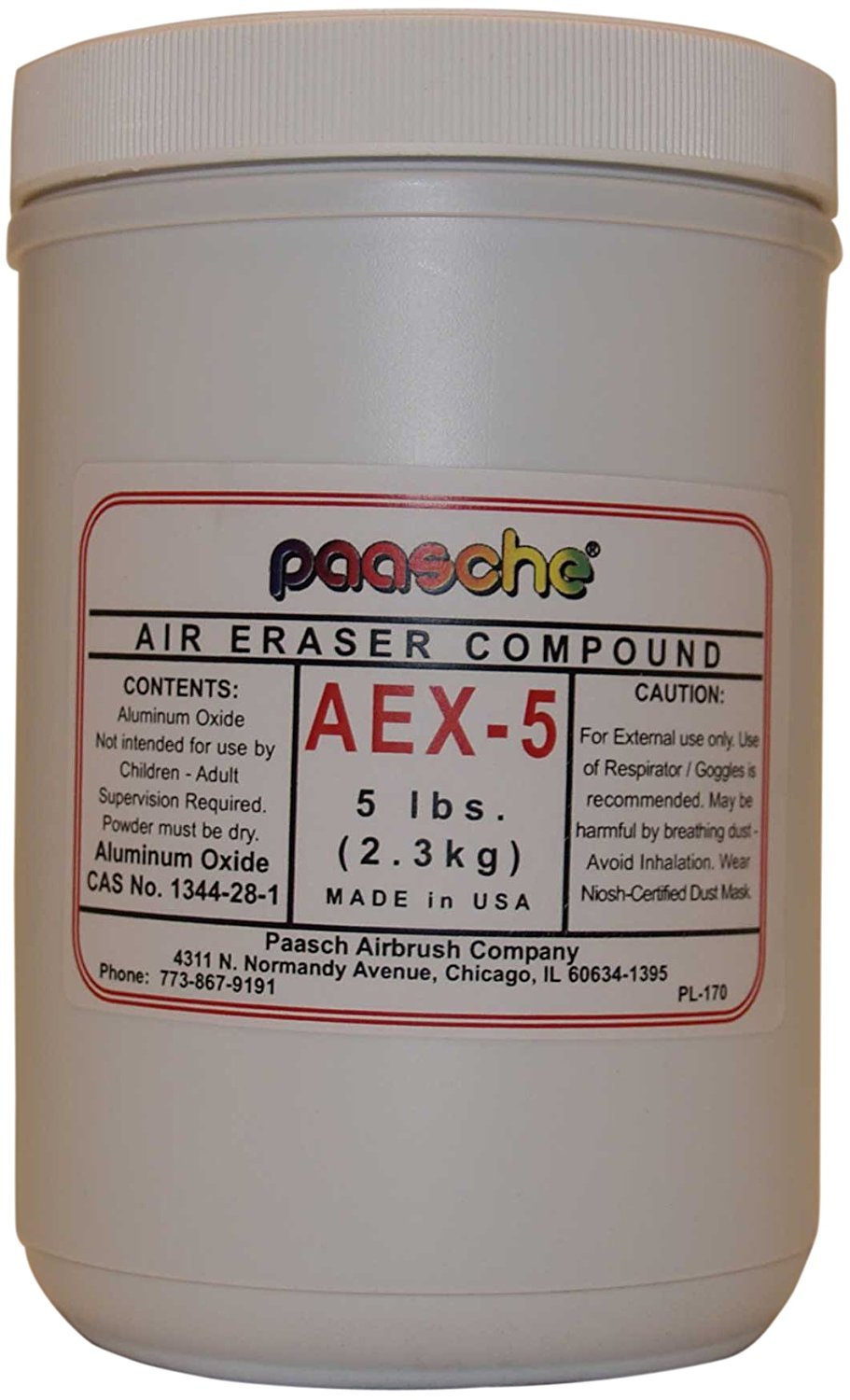 Paasche Airbrush AEX-5-240 Aluminum Oxide Abrasive, 240 Grit, 240 Grit