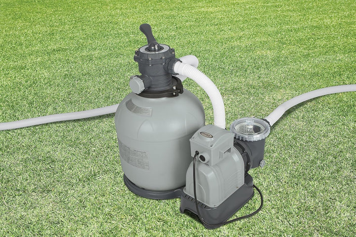 Intex Krystal Clear Sand Filter Pump - Poolreinigung - Sandfilteranlage - 8m³ - 220-240V (W/RCD) 2,2