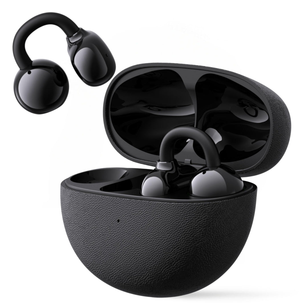 Next Destination OpenDots1 Kabellose Kopfhörer, Bluetooth 5.4, innovatives Open-Ear, Free Clip, 32H