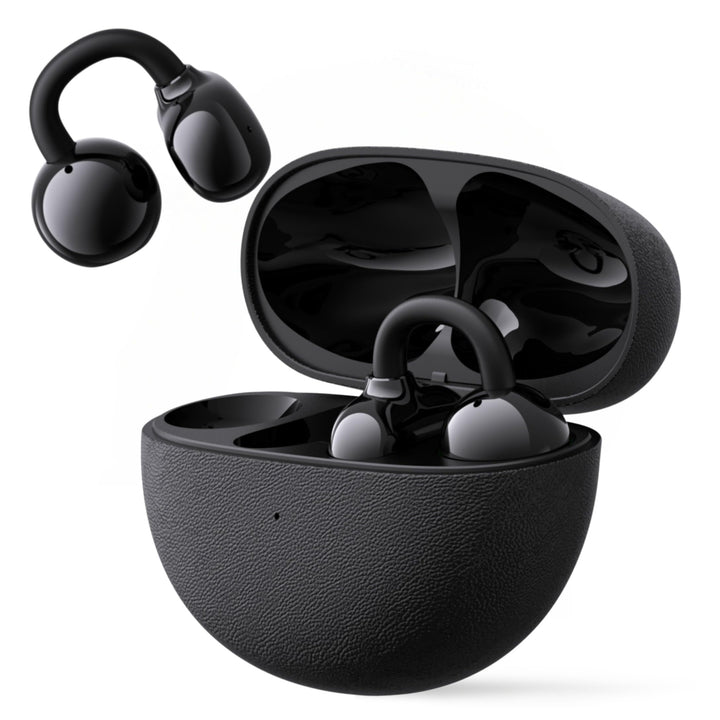 Next Destination OpenDots1 Kabellose Kopfhörer, Bluetooth 5.4, innovatives Open-Ear, Free Clip, 32H