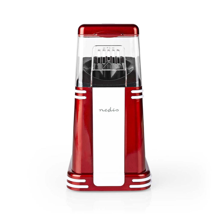Popcorngerät - 1200 W - 2-4 min - Red/Weiss