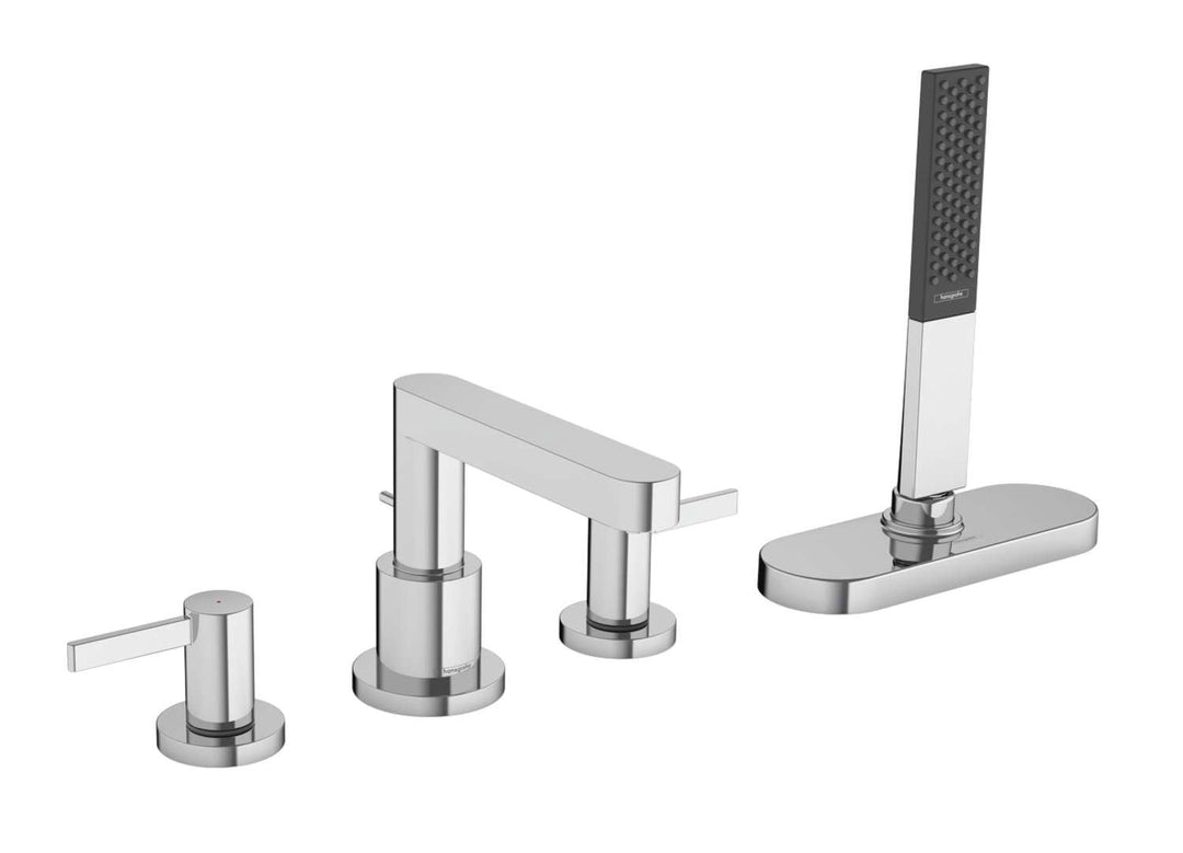hansgrohe Wannenarmatur Finoris, für 2 Funktionen, Chrom, Chrom