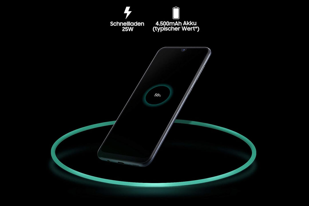 Samsung Galaxy A70 - Smartphone (17.0cm (6,7 Zoll) 128GB interner Speicher, 6GB RAM, Dual Sim, Schwa