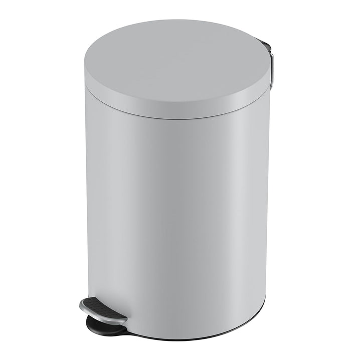 Hailo Selekta Tretmülleimer Soft Close mit Inneneimer, 20 Liter, Grau, Grau