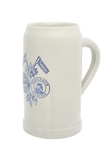 FC Bayern München Bierkrug I Bierglas I Masskrug| 1 Liter I Fussball 1 Stück (1er Pack), 1 Stück (1e