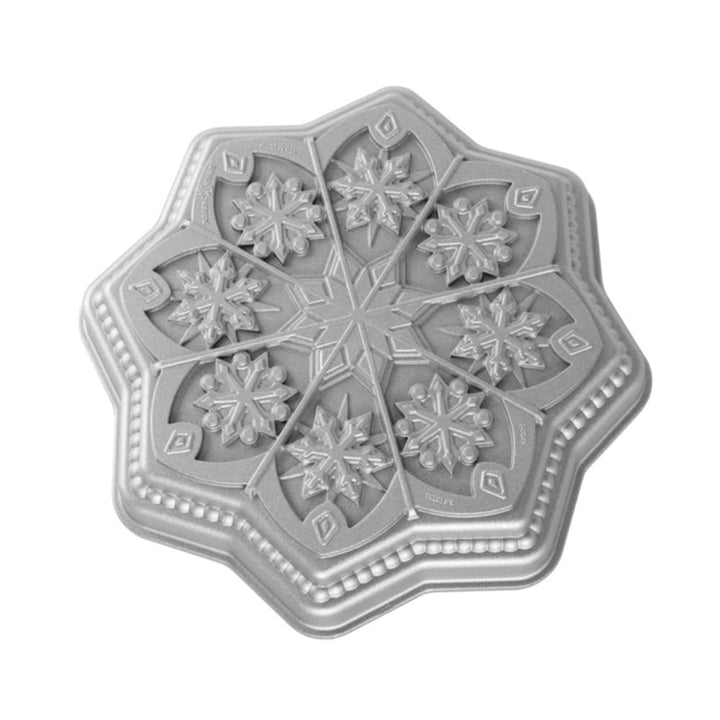 Nordic Ware - Backform Schneeflocke - Aluminiumguss