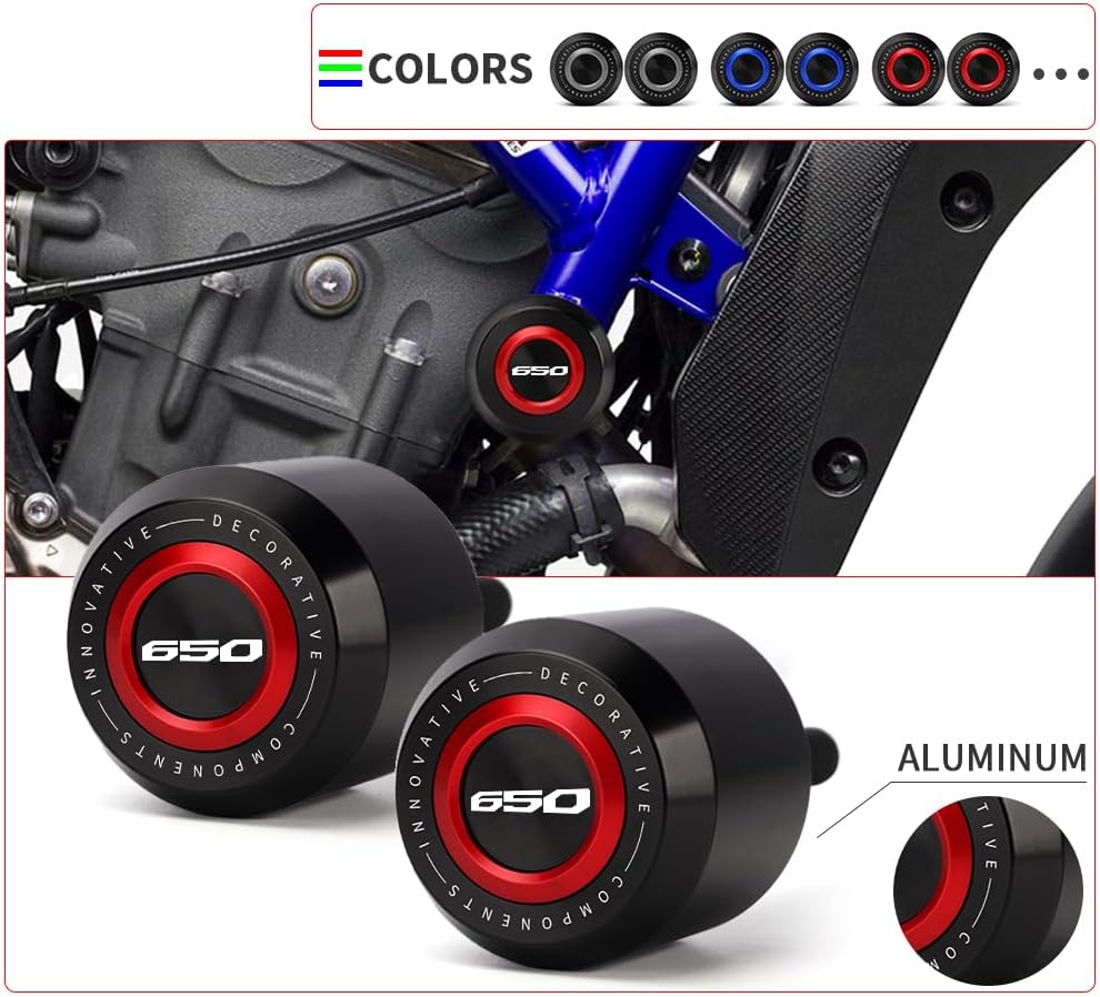 Modeer Sturzpads Kompatibel mit Hon.da CB650R 2019 2020 2021 2022 2023 2024 Motorrad rahmen Slider A