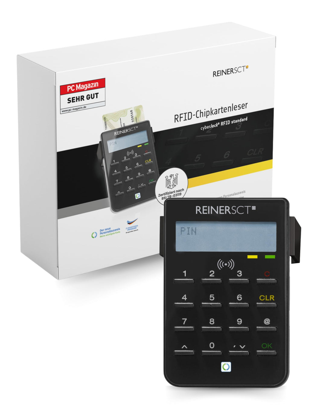 REINER SCT cyberJack RFID Chip-Kartenlesegerät standard | Generator für Online-Banking (HBCI / FinTS