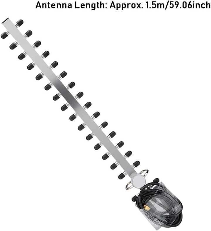 Yagi-WLAN-Antenne, Gerichtete Yagi-Antenne mit 16 Einheiten, 2,4 G 25 DBi High Gain Wireless Router-