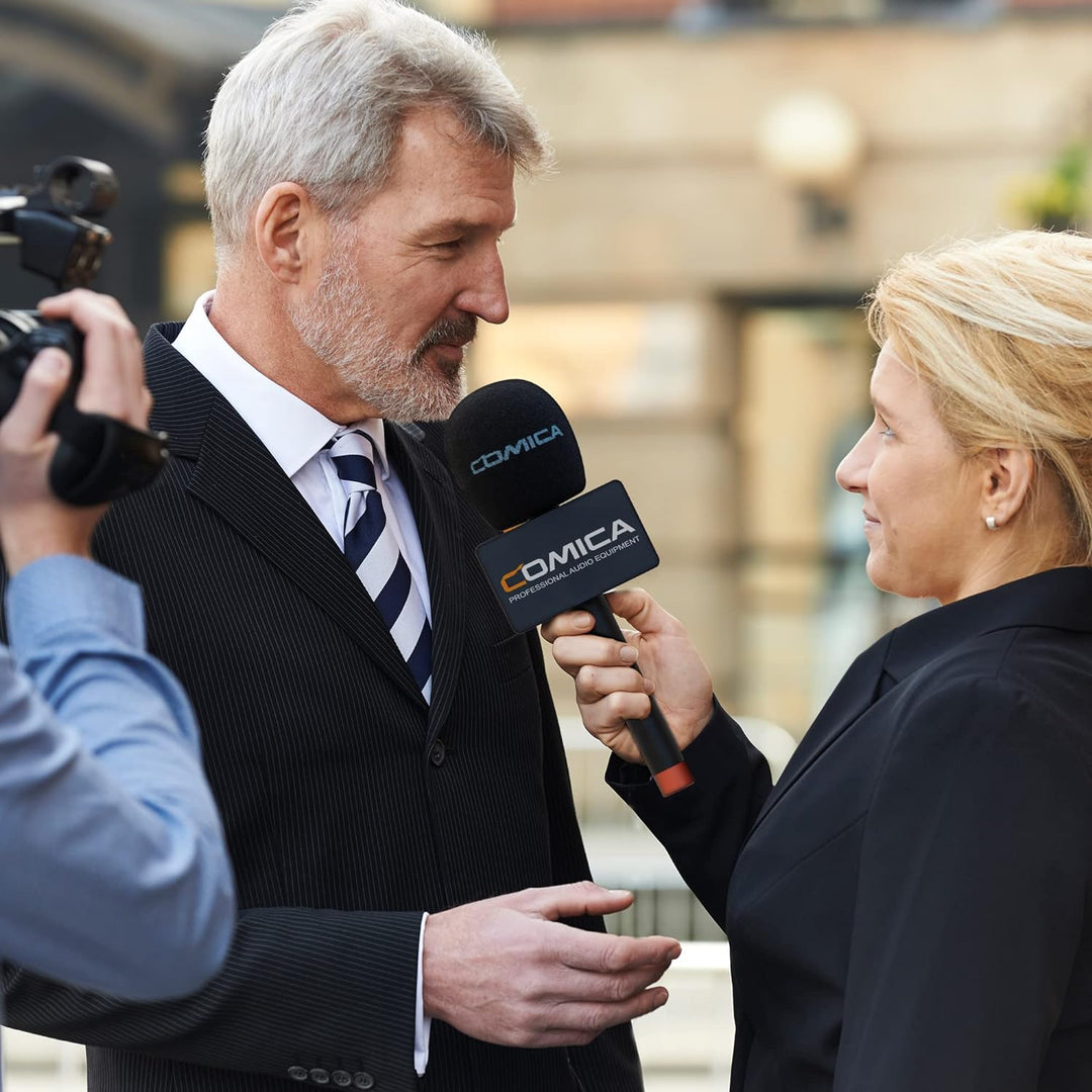 comica HR-WM Interview Handheld-Adapter für Rode Wireless GO/BoomX-D/D Pro/BoomX-U Wireless Lavalier