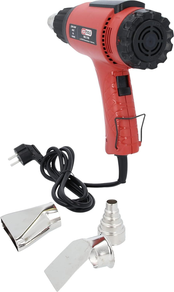 KS Tools 960.1190 Heissluft-Gerät Satz inkl. 4 Aufsätze