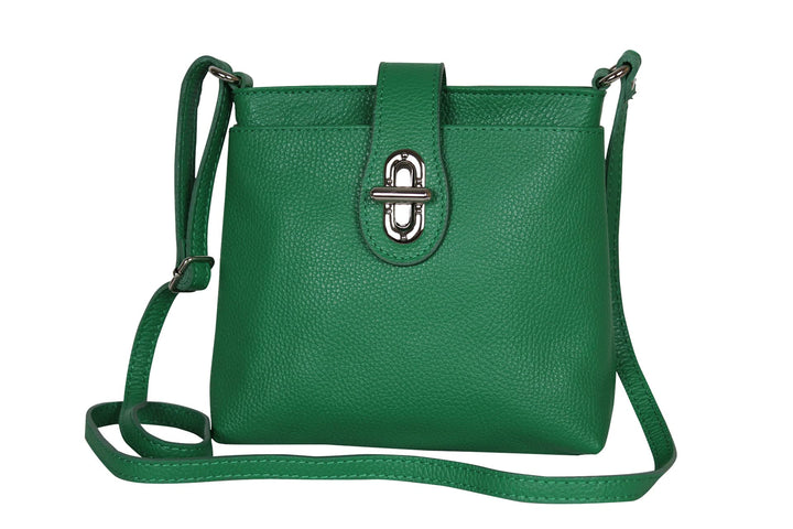 AMBRA Moda Damen echt Ledertasche Handtasche Schultertasche Umhängtasche Citybag Girl Crossover GL00