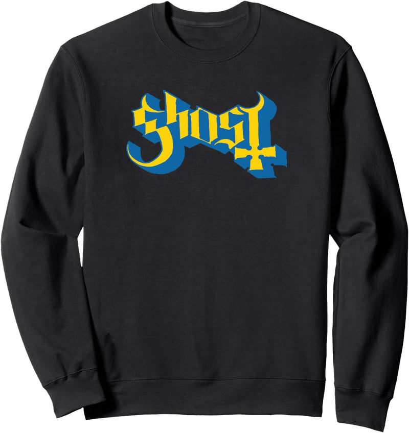 Ghost - Blue and Yellow Logo Sweatshirt