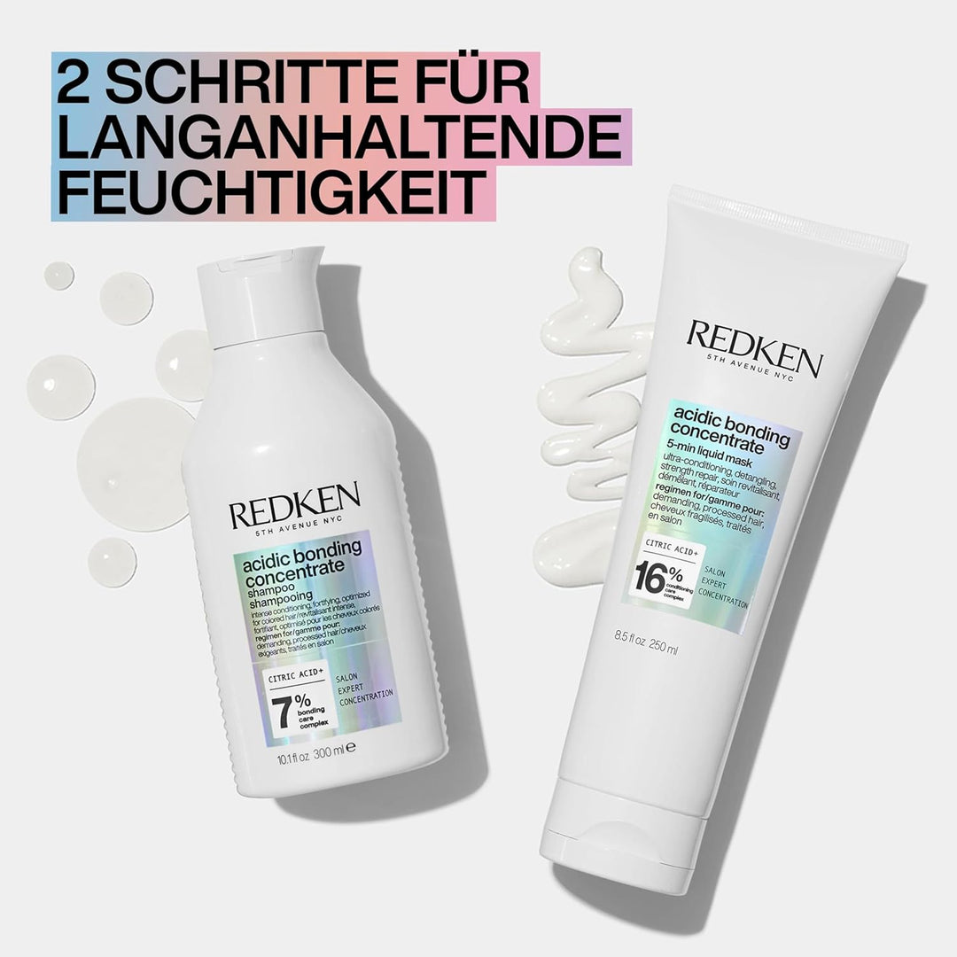 Redken Haarmaske, Pflege-Allrounder mit Zitronensäure und Bonding Care Komplex, Stärkt das Haar und