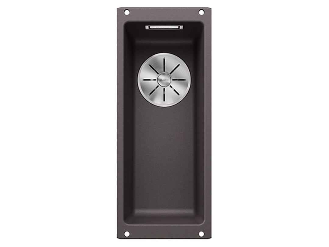 BLANCO SUBLINE 160-U | SILGRANIT felsgrau | Einbauart: Unterbau | ohne Ablauffernbedienung | 30er Un