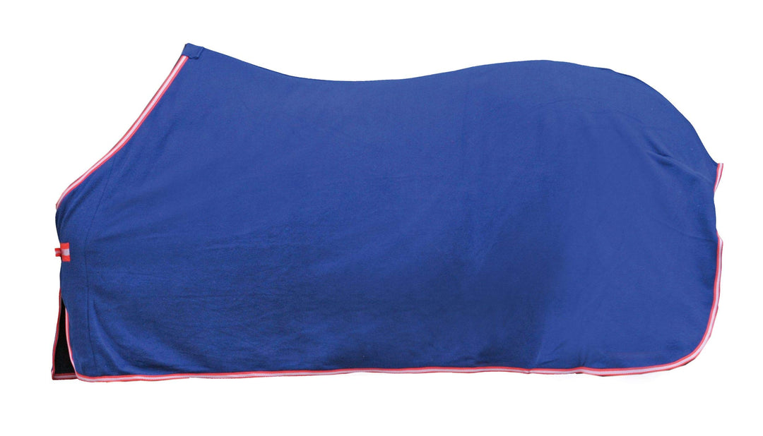 HKM Abschwitzdecke Alaska dunkelblau/rot 75cm, dunkelblau/rot 75cm