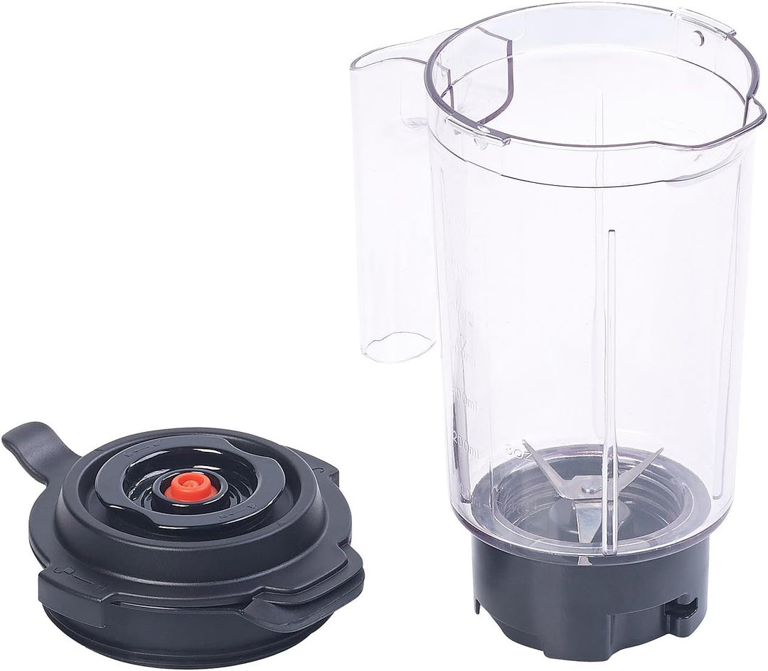 Rosenstein & Söhne Standmixer: 2in1-Vakuum-Mixer mit 3 Stufen & 4 Klingen, 700 ml, BPA-frei, 300 Wat
