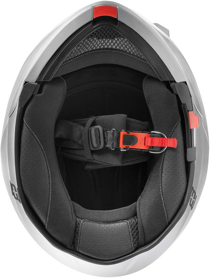 Bogotto V271 Motorrad Klapphelm (Silver,XS) XS Silber, XS Silber