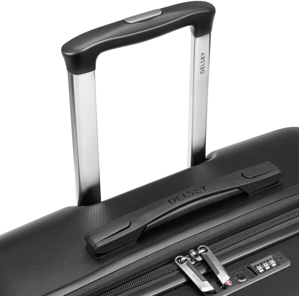 DELSEY PARIS - AIR Armour - 77cm x 50cm x 30cm - SET - Schwartz SET DE 3 VALISES Schwarz, SET DE 3 V