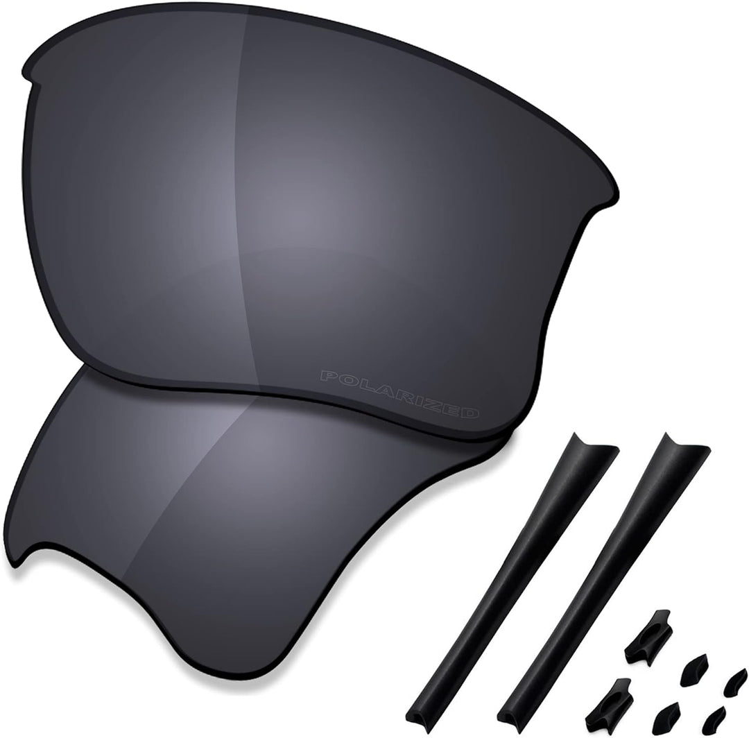 Saucer Premium-Ersatzgläser und Gummi-Kits für Oakley Flak Jacket XLJ OO9009 Sonnenbrillen High Defi