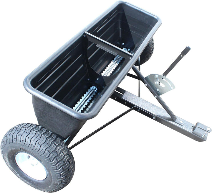 SECURA Salzstreuer Streuwagen Streuanhänger - 1m Streubreite (80 Liter)