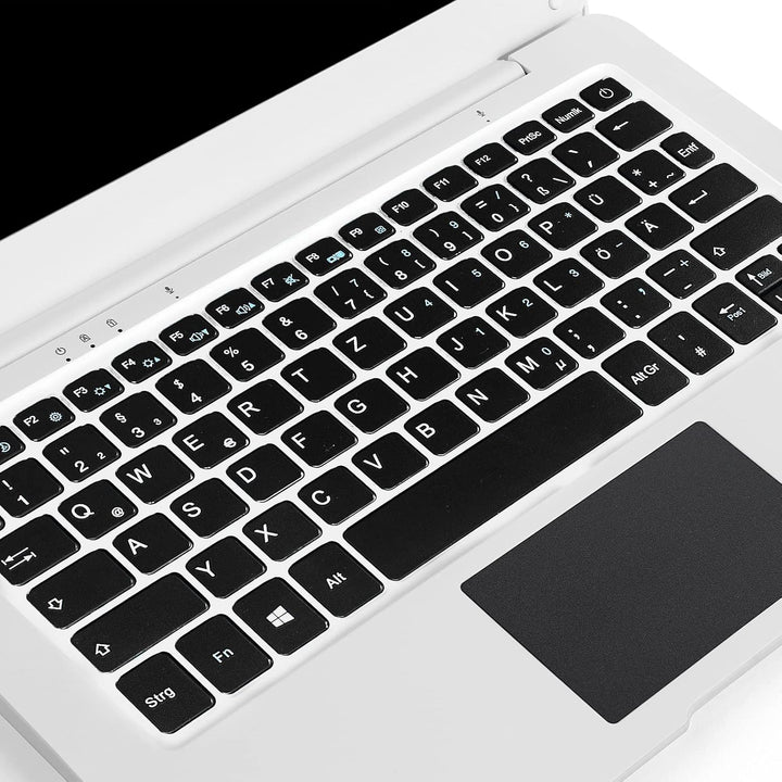 Bigmachine Computer Laptop Mini 10,1 Zoll 32 GB Windows 10 ultradünnes und leichtes Netbook Quad Cor