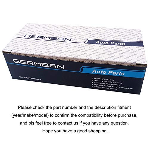 Germban 5WK96612D Stickstoffoxid-Sensor, Sonde, 8 Drähte, Kabel passend für 22303390 21636091 5WK966