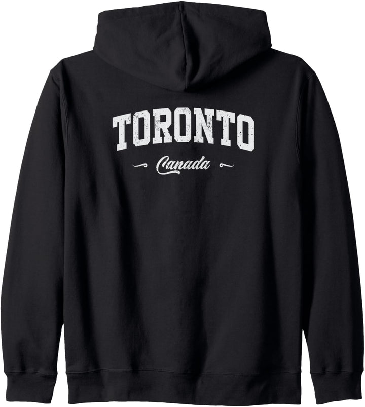 Toronto Kanada Sport Souvenir Varsity Style Kapuzenjacke