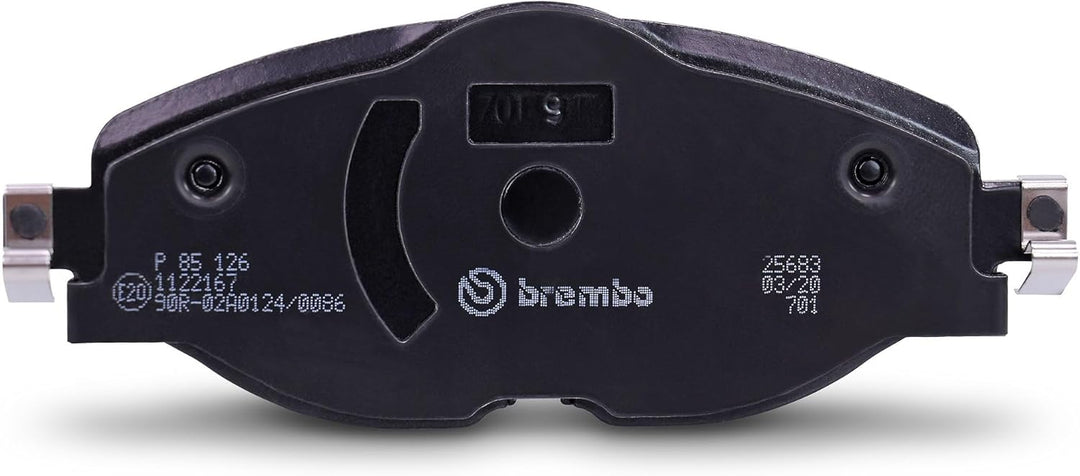Brembo P85126 Vordere Bremsbeläge, Anzahl 4 Single, Single