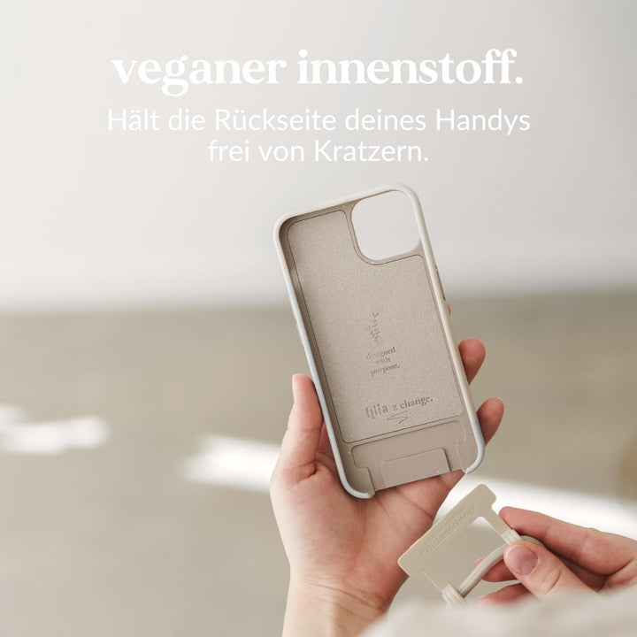 Woodcessories - Change Case, Nachhaltige Handykette abnehmbar kompatibel mit iPhone 16 Pro Max Hülle