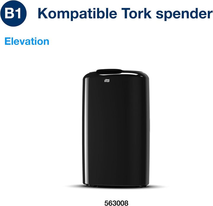 Tork 205638 Deckel für Abfallbehälter / Hochwertiger Flachdeckel für Elevation Abfallbehälter in sch