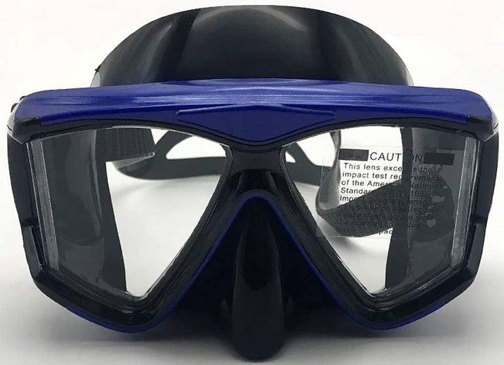 Tauchmaske mit Dioptrien Dioptrin, OWN4B Harzlinsen Schnorchelmaske Taucherbrille Korrektur, Tauchma