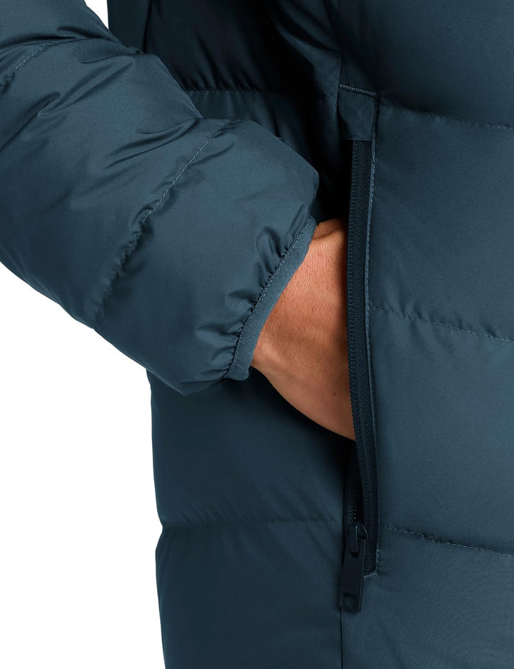Jack Wolfskin Herren Colonius Jkt M Daunenjacke S Aluminium Blue, S Aluminium Blue