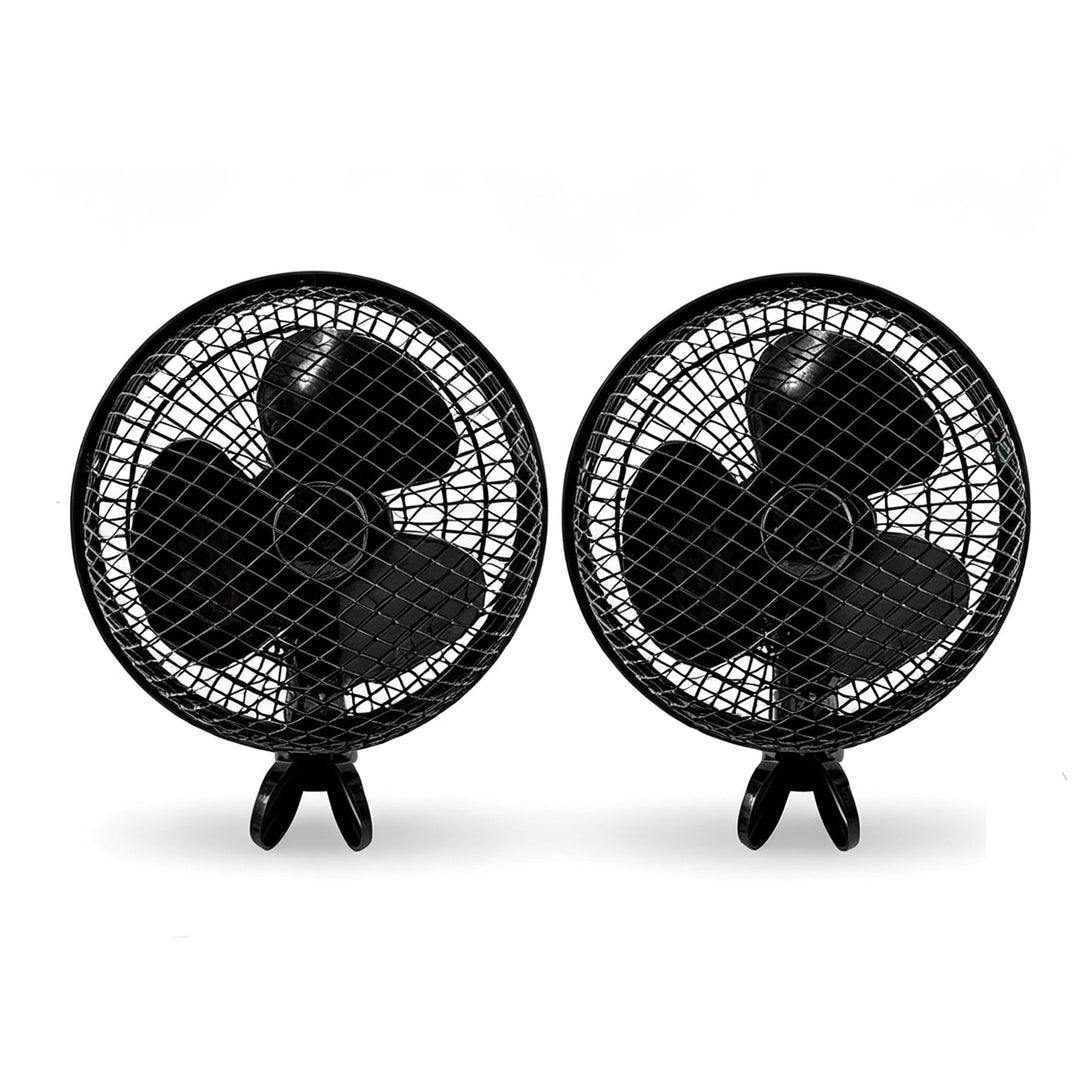 Grow Ventilator mit Clip, 20W 2 Geschwindigkeiten Grow lüfter, Oszillierender wachsen Clip-on-Lüfter