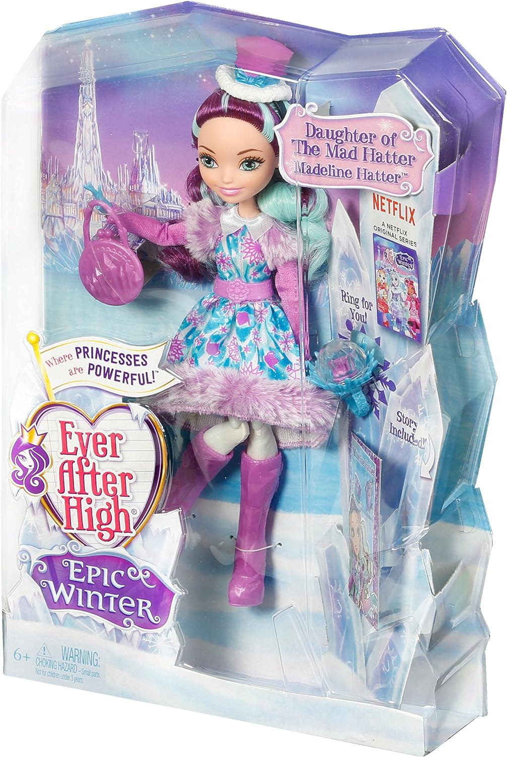 Mattel Ever After High DPG87 - Ewiger Winter Maddie