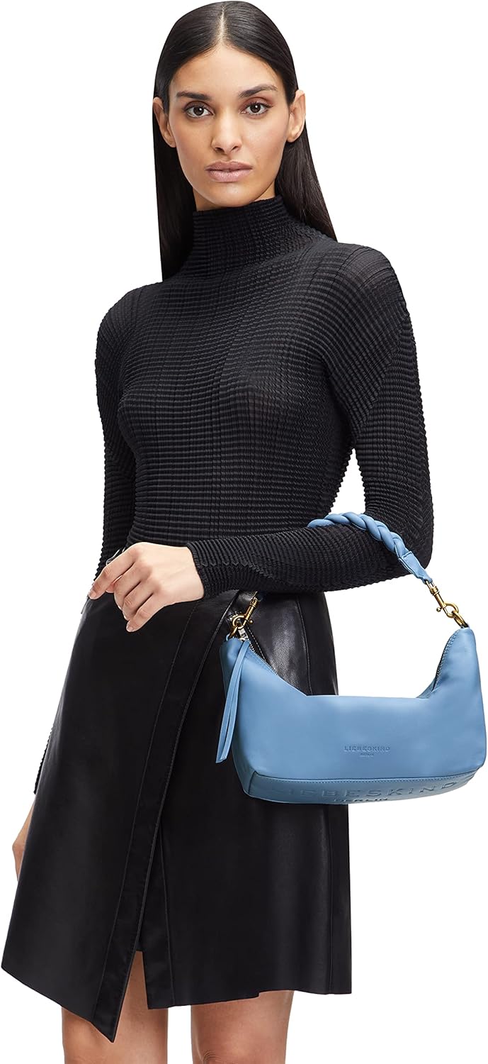 Liebeskind Damen Lennox Crossbody S Blau, Blau