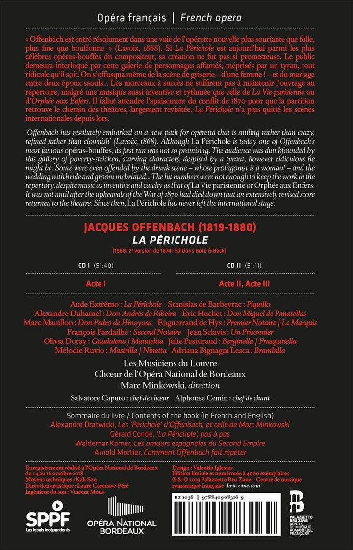 Offenbach: La Périchole Buch), Audio-CD