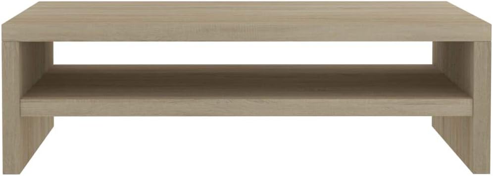 42x24x13 cm Monitorständer Sonoma-Eiche Holzwerkstoff MonitorerhöHung BildschirmerhöHung Monitor Stä