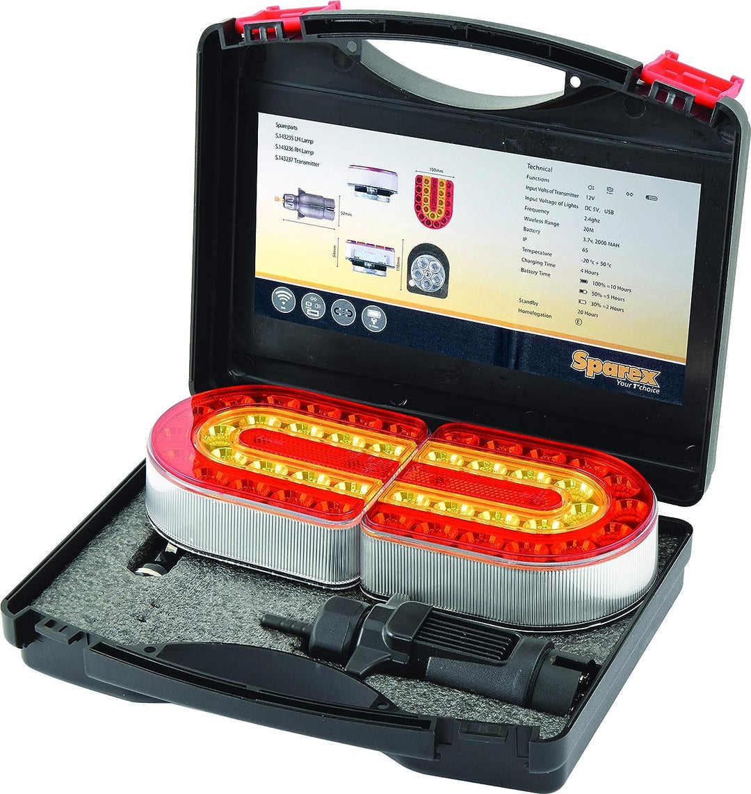 BITS4REASONS CONNIX Beleuchtung SET WIRELESS LED Anhänger magnetischen Kabel frei ECE REG 10, E-Prüf