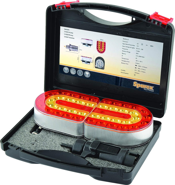 BITS4REASONS CONNIX Beleuchtung SET WIRELESS LED Anhänger magnetischen Kabel frei ECE REG 10, E-Prüf