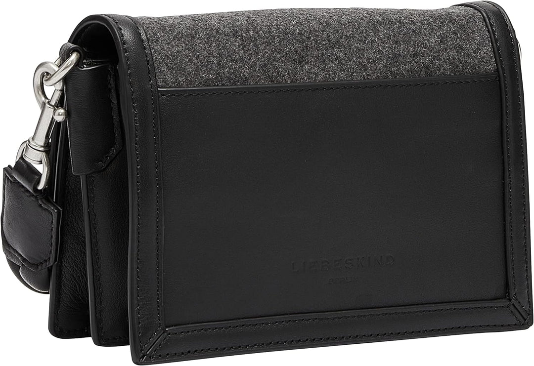 Liebeskind Damen Cher Crossbody S Schwarz, Schwarz