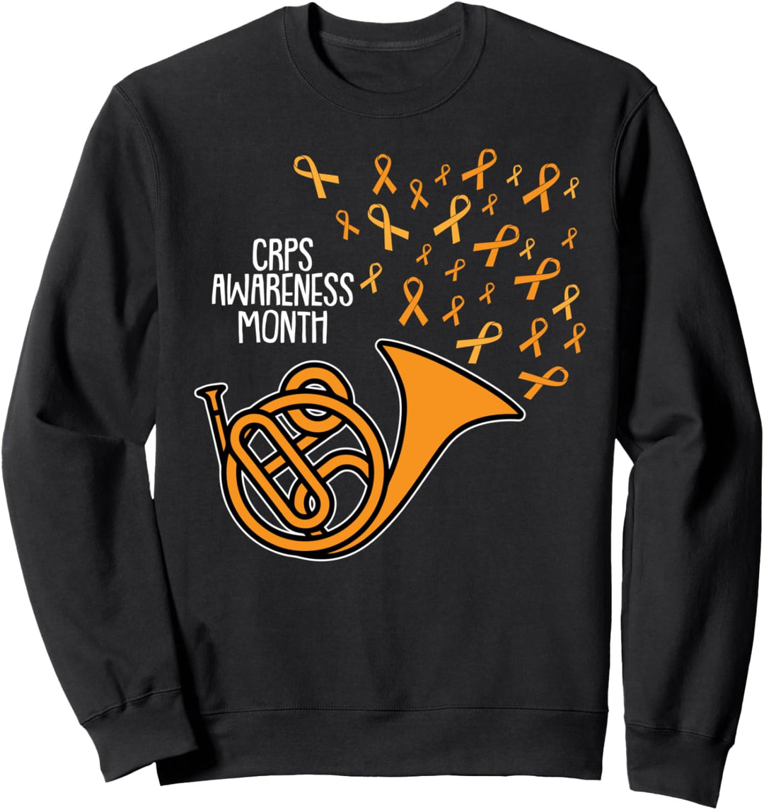 CRPS Awareness Month Complex Regional Pain Syndrome Warrior Sweatshirt