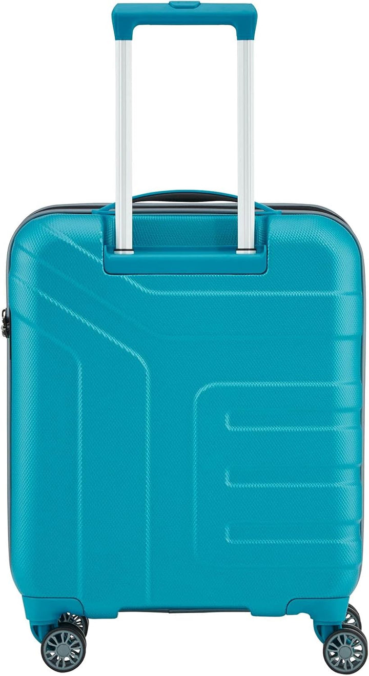 Travelite 4-Rad Handgepäck Koffer mit TSA Schloss erfüllt IATA Borgepäck Mass, Gepäck Serie VECTOR: