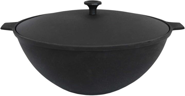 Kukmara Kasan Gusseisen 7 Liter Original Tatarskij Kazan Asien Wok Dutch Oven