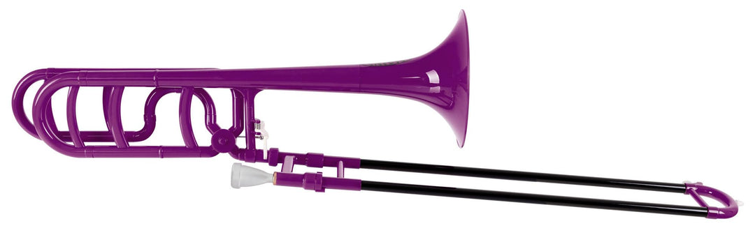 Classic Cantabile MardiBrass ABS Kunststoff Quart-Posaune - Bb/F-Stimmung - Fiberglas-Zug - 850g lei
